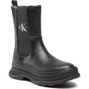 Kozačky Calvin Klein Jeans Chelsea Boot V3X5-80397-1355 M Black 999