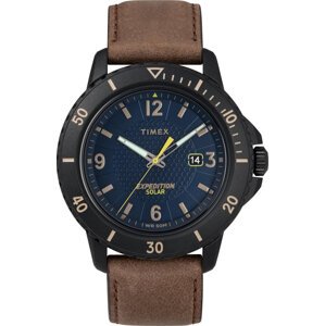 Hodinky Timex Gallation Solar TW4B14600 Black/Brown