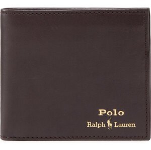 Velká pánská peněženka Polo Ralph Lauren Gld Fl Bfc 405803866001 Brown
