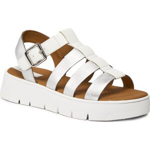 Sandály Geox D Dandra 40 D45SCB 0CD54 C1209 Off White/White