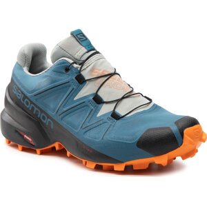 Boty Salomon Speedcross 5 Gtx GORE-TEX 416123 29 V0 Mallard Blue/Wrought Iron/Vibrant Orange