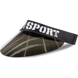 Kšilt Plein Sport Visor Hat 000 MAC0396 STE003N Silver 70