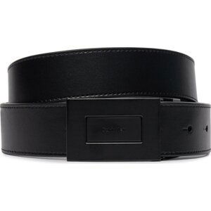 Pánský pásek Calvin Klein Adj/Rev Formal Plaque 35Mm K50K511561 Ck Black Smooth/Dark Brown Smooth BEH