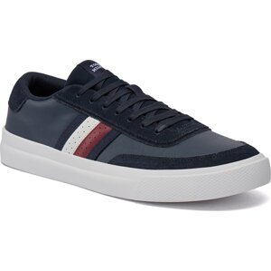 Sneakersy Tommy Hilfiger Th Cupset Rwb Lth FM0FM04975 Desert Sky DW5