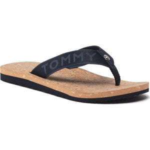 Žabky Tommy Hilfiger Webbing Flat Beach Sandal FW0FW06527 Desert Sky DW5