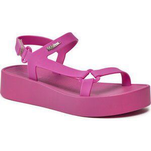 Sandály Melissa Melissa Sun Downtown Platform Ad 35710 Dark Pink AW691