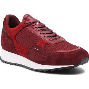 Sneakersy Le Coq Sportif Challenger 1911421 Burgundy/Black