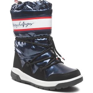 Sněhule Tommy Hilfiger Snow Boot T3A6-32436-1485 S Blue 800