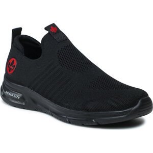 Sneakersy Rieker B7365-00 Schwarz