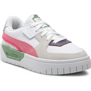 Sneakersy Puma Cali Dream Boho Gleam Jr 386070 02 White/Fierycoral/Dustygreen