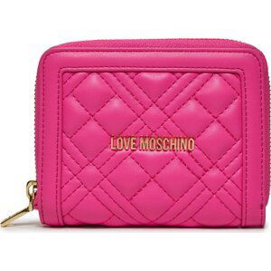 Malá dámská peněženka LOVE MOSCHINO JC5710PP1ILA0615 Fuxia