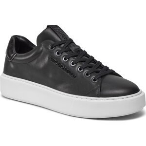 Sneakersy KARL LAGERFELD KL52219 Black Lthr 000