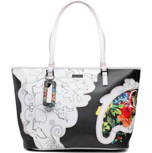 Kabelka SPRAYGROUND The Floral Cut Tote 910T4239NSZ Černá