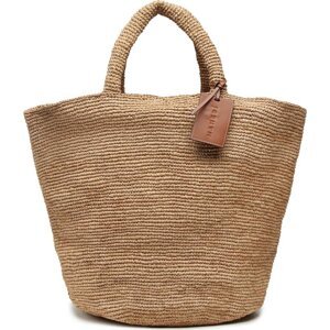 Kabelka Manebi Natural Raffia Summer Bag V 2.2 AD Tan