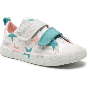 Plátěnky Clarks Foxing Lo T. 26166354 S Cotton Combi