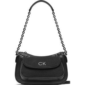 Kabelka Calvin Klein Re-Lock Dbl Shoulder Bag Perf K60K610620 BAX