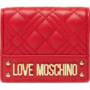 Malá dámská peněženka LOVE MOSCHINO JC5601PP0FLA0500 Rosso