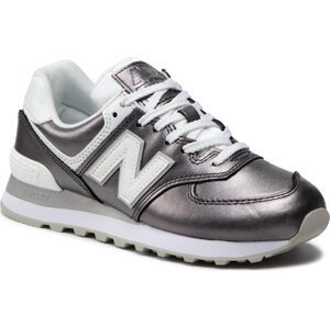 Sneakersy New Balance WL574LD2 Stříbrná