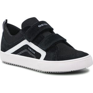 Sneakersy Geox J Alonisso B. A J252CA 02210 C0127 S Black/White