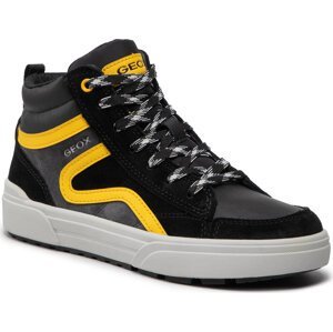 Sneakersy Geox J Weemble B. B J26HAB 022BC C0054 D Black/Yellow