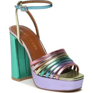 Sandály Kurt Geiger Pierra Platform Sandal 8882265109 Metal Comb