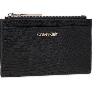 Pouzdro na kreditní karty Calvin Klein Ck Must Cardholer Lg Lizard K60K608632 BAX