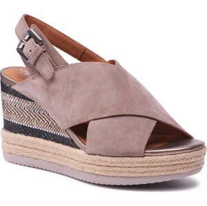 Espadrilky Geox D Ponza A D25GVA 00022 C6029 Taupe