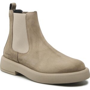 Kotníková obuv s elastickým prvkem Tommy Hilfiger Fashion Hilfiger Suede Chelsea FM0FM04396 Rustic Ranch RFI