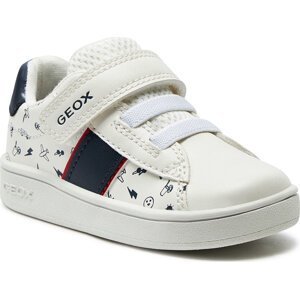 Sneakersy Geox B Eclyper Boy B455LA 00454 C0899 White/Navy