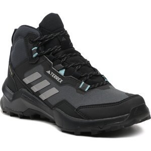 Boty adidas Terrex AX4 Mid GORE-TEX Hiking Shoes HQ1049 Core Black/Grey Three/Mint Ton