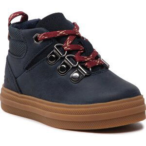 Kotníková obuv Clarks Nova Hike T 261619297 Navy Leather