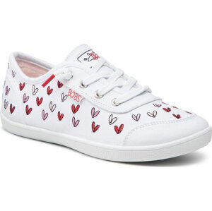 Sneakersy Skechers Love Brigade 113951/WRPK White/Red/Pink