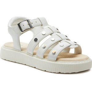 Sandály Geox J Sandal Kodette Gir J45DBG 000BC C1000 S White