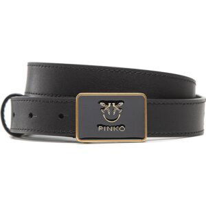 Dámský pásek Pinko Odina 2 H3 Belt AI 22-23 PLT01 1H212T Y5H7 Nero Limou Z99B