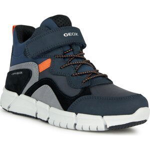 Kotníková obuv Geox J Flexyper Boy B Abx J269XA 032ME C0659 S Navy/Orange