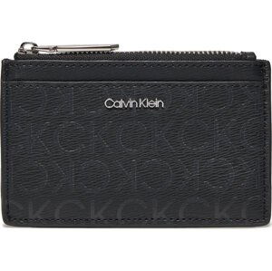 Malá dámská peněženka Calvin Klein Ck Must Lg Cardholder_Epi Mono K60K611935 Black Epi Mono 0GJ