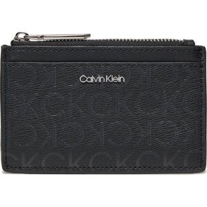 Malá dámská peněženka Calvin Klein Ck Must Lg Cardholder_Epi Mono K60K611935 Černá