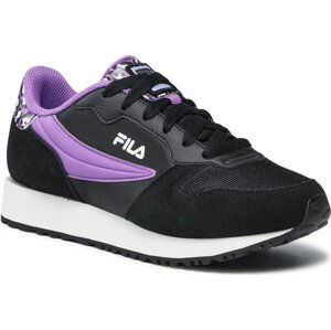 Sneakersy Fila Retroque Jr 1011420.19G S Black/Methyst Orchid