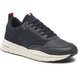 Sneakersy Tommy Hilfiger Modern Comfort Runner Mix FM0FM04362 Desert Sky DW5