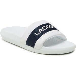 Nazouváky Lacoste Croco Slide 0721 1 Cfa 7-41CFA0011 Wht/Nvy