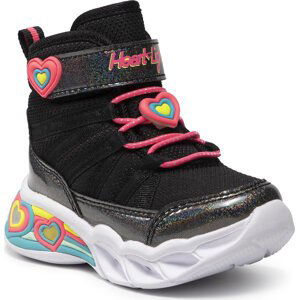 Sněhule Skechers Love to Shine 302661N/BKHP Black/Hot Pink