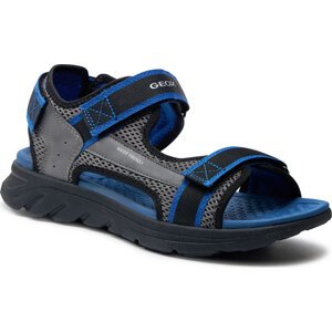 Sandály Geox J Sandal Airadyum Bo J45F1B 014ME C0069 D Grey/Royal