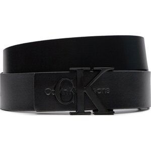 Dámský pásek Calvin Klein Jeans Monogram Hardware 30Mm K60K610281 Black/Black 01B