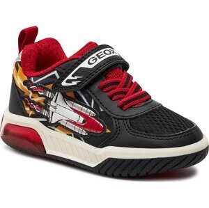 Sneakersy Geox J Inek Boy J459CB 011BC C0048 M Black/Red