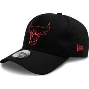 Kšiltovka New Era Chicago Bulls Foil Pack 60292569 Černá