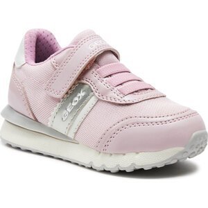 Sneakersy Geox J Fastics Girl J26GZB 0NF14 C0550 M Pink/White