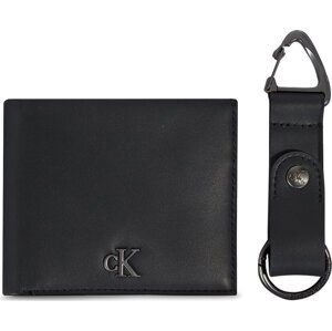 Sada peněženka a klíčenka Calvin Klein Jeans Gifting Bifold/Keyfob K50K511201 Black BDS