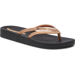 Žabky Ipanema Bossa Soft V Fem 82840 Black/Gold 21356