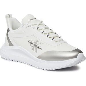 Sneakersy Calvin Klein Jeans YW0YW01442 Bright White/Oyster Mushroom 01V
