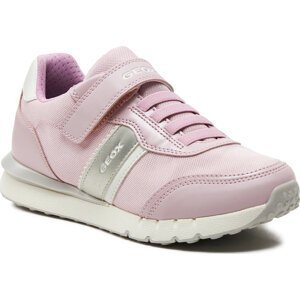 Sneakersy Geox J Fastics Girl J26GZB 0NF14 C0550 D Pink/White